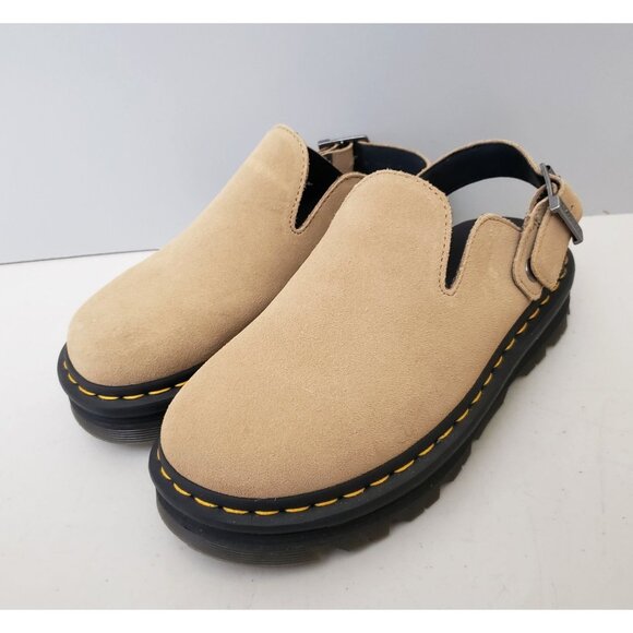 Dr. Martens Tan Mules - Picture 1 of 4